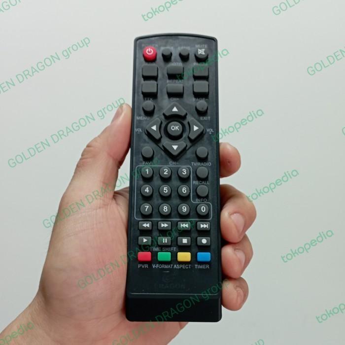 Remote Remot Set Top Box STB DVB T2 Paragon Myvo Goldsat Universal Tanpa Setting Digital TV Set Top