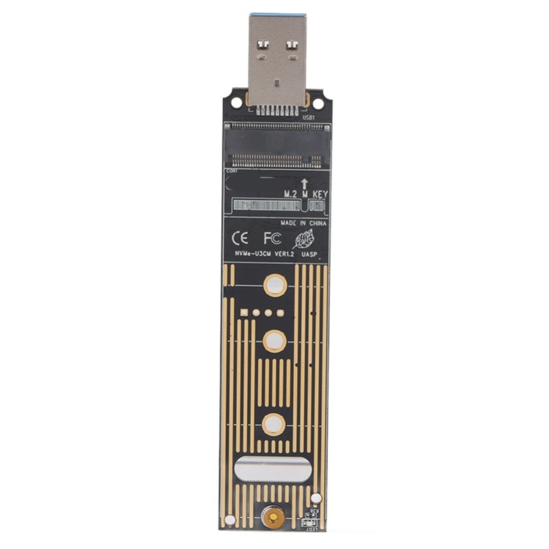 M.2 NVME SSD To USB Adapter Board Hard Disk Converter Board SSD Adapter Card