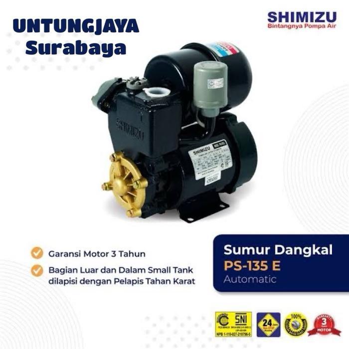 POMPA SHIMIZU PS135E / POMPA SHIMIZU PS 135 E / JUAL POMPA SHIMIZU SURABAYA