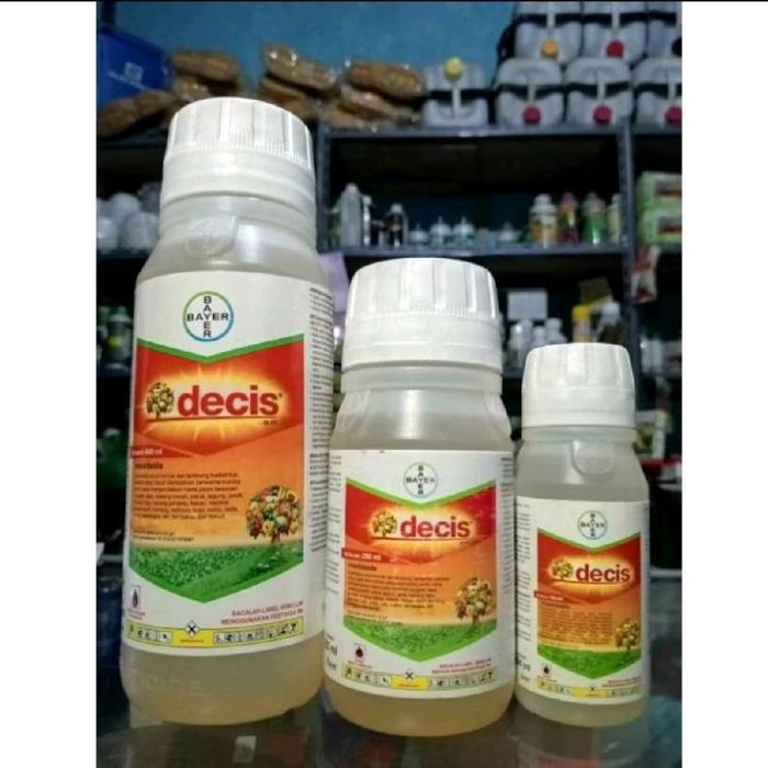 INSEKTISIDA DECIS 500ML / DECIS 25 EC PESTISIDA PEMBASMI HAMA Pada TUMBUHAN / decis 250ml / decis