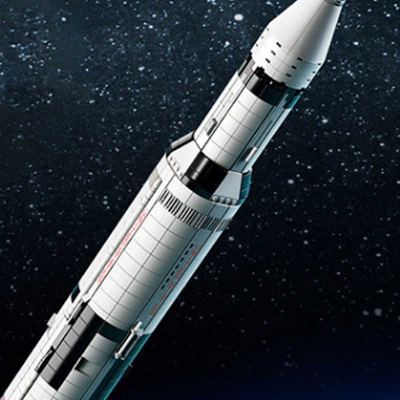 LEGO IDEAS Collection NASA Apollo Saturn V Building Blocks 92176 92176