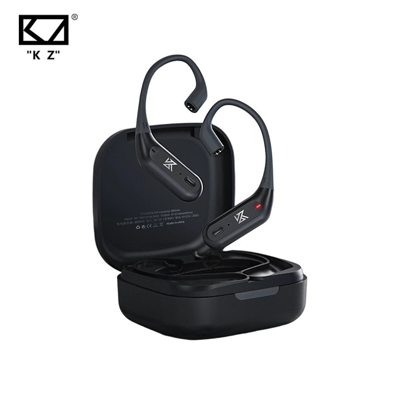KZ AZ09 PRO Bluetooth 5.2 Cable Upgrade Wireless Ear Hook Earphone Cable With Charging Case For KZ