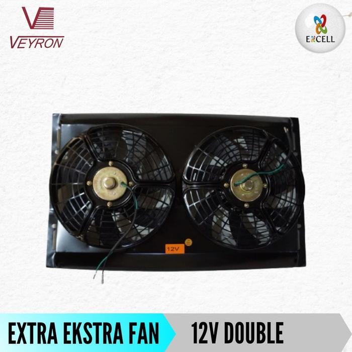 Extra Ekstra Fan Kipas Condensor Kondensor 14X23 Double Universal Elf