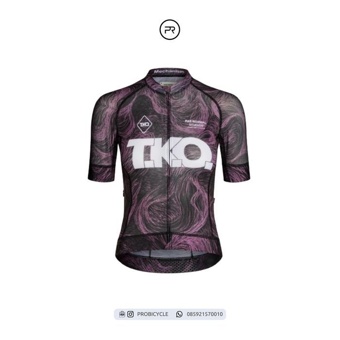 Jersey Sepeda Wanita PNS Pas Normal Studios TKO Mechanism Mauve