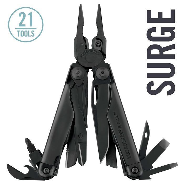DISKON LEATHERMAN SURGE Multitool Knife Plier 21 in 1 Outdoor Multifunction
