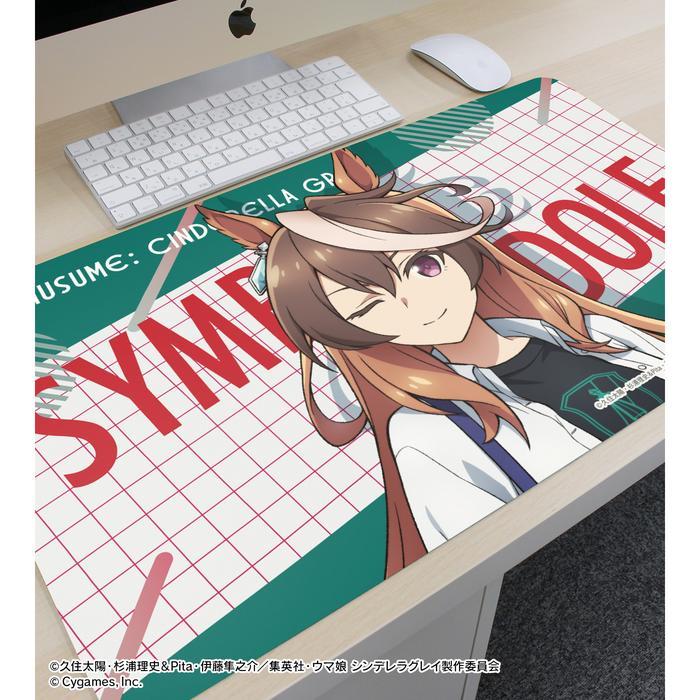 HOT SALE!!! UMA MUSUME: CINDERELLA GRAY SYMBOLI RUDOLF MULTI DESK MAT POP UP SHOP IN MARUI (60CM)