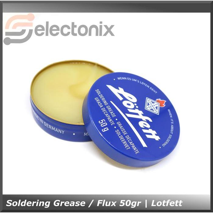 NEW - LOTFETT SOLDERING GREASE 50 GRAM / MINYAK SOLDER