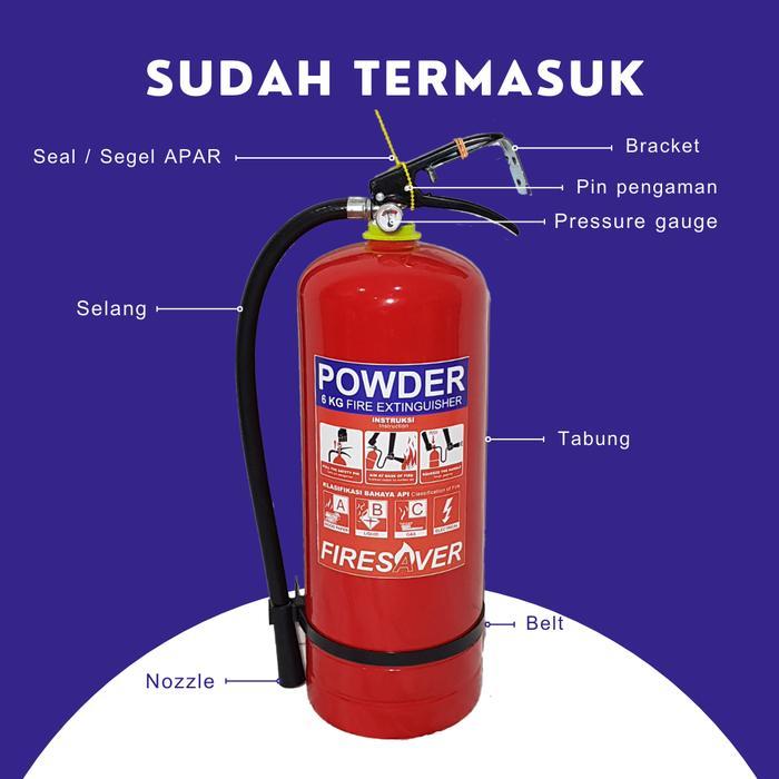 Apar 9 Kg - Alat Pemadam Api Ringan 9 Kg - Fire Extinguisher