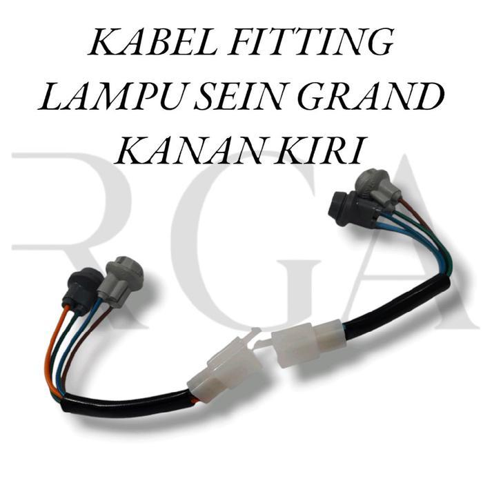 Fullset Kabel Body Set Piting Lampu Astrea Grand Set 9 Item Kabel Body+Kabel Aki Positif+Kabel Aki