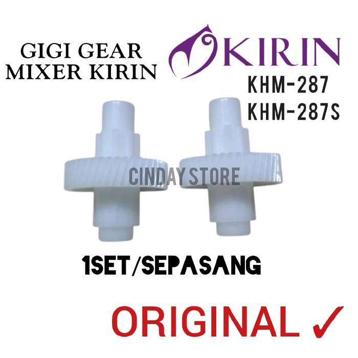 Gear Gigi Mixer Kirin Khm-287 Khm-287S Original 1 Pasang