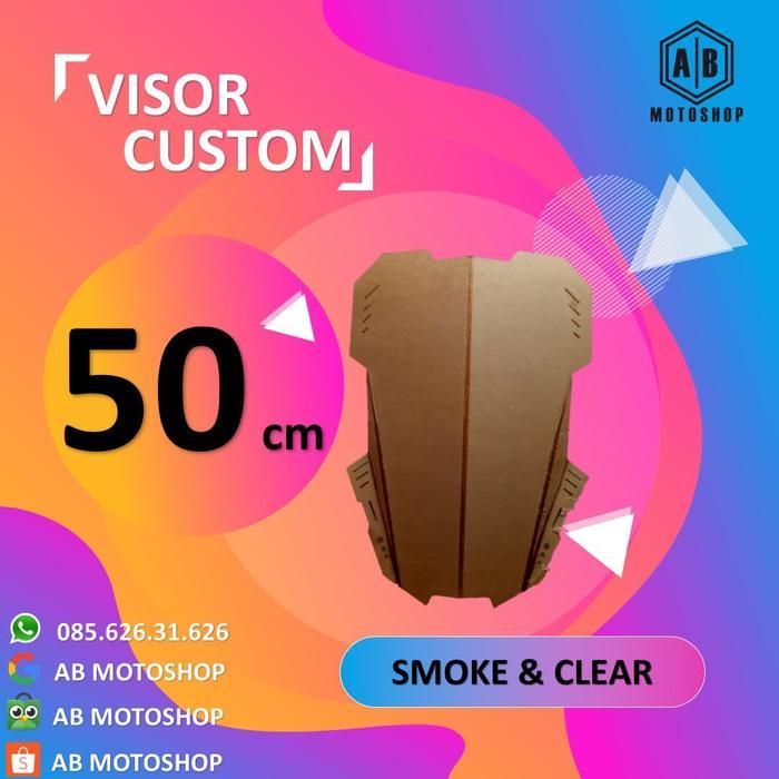 VISOR CUSTOM 50 CM VISOR MOTOR TOURING