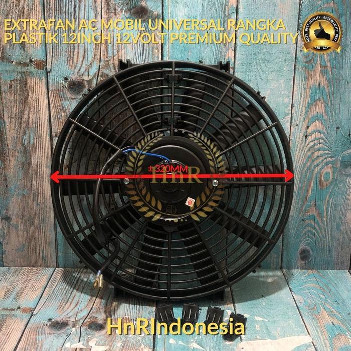 Extra Fan 12 Inchi extrafan 12 inci 12V AC Mobil Kipas Baco
