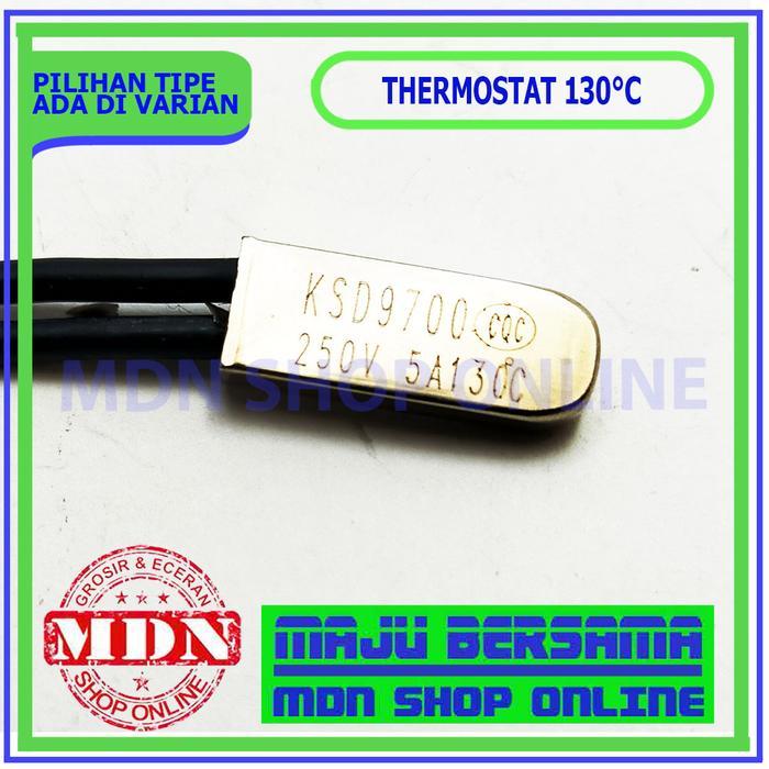 Thermostat KSD9700 130 Derajat 250v 5A Sensor Suhu Temperatur - KSD 97