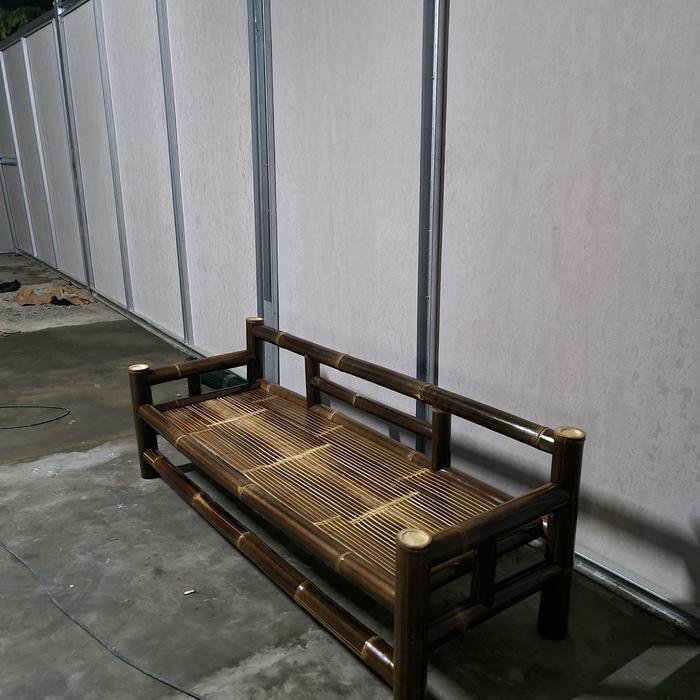 Kursi Bambu Hitam/Kursi Unik/Bale Bambu(On Trend) Chairs Furniture