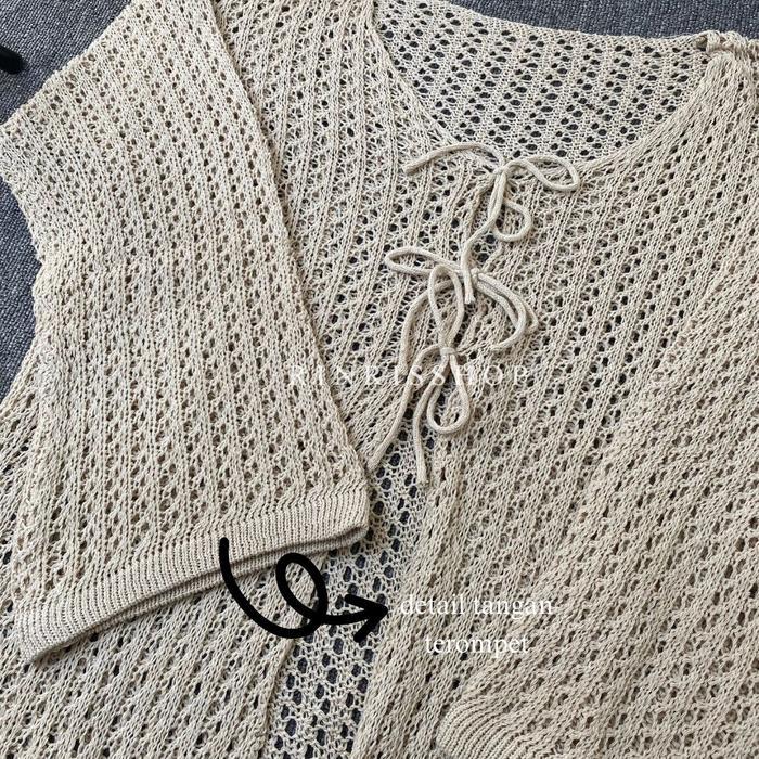 Promo Aurora Cardi Tali Pita Korean Cardi Cardi Wanita Terlaris