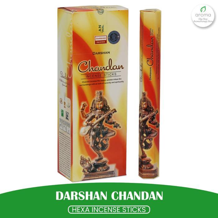 Dupa India Aromaterapi Hexa - Darshan Chandan / Cendana
