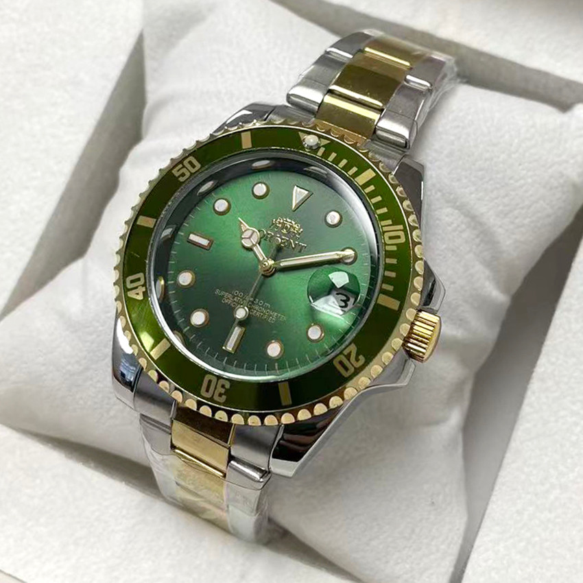 Orient Double Lion Watch Refurbished Japanese Fully Automatic Mechanical Watch Out Business Men's