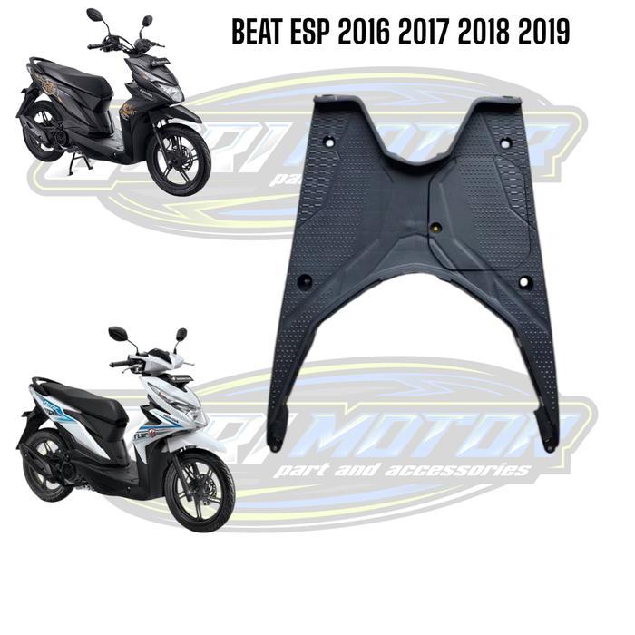 Alpha Sparepart - Dek Pijakan Kaki Honda Beat New Beat Esp 2017 2018 2019 / Bordes Pijakan Kaki Beat