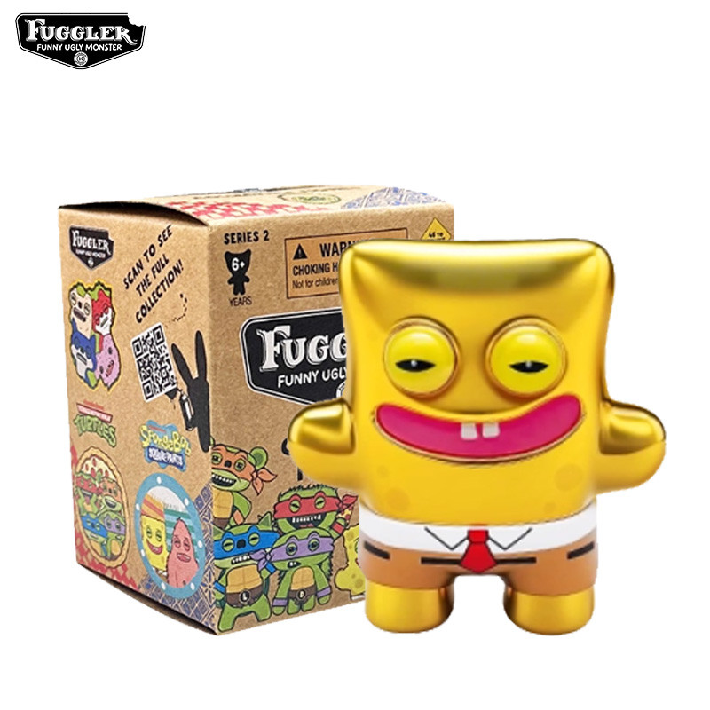 Original Fuggler Keychain Blind Box 2 Funny Ugly Tooth Monsters Fugglers Keychain Random Figurine