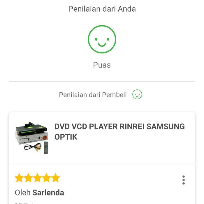 Premium Dvd Vcd Player Rinrei Samsung Optik Original