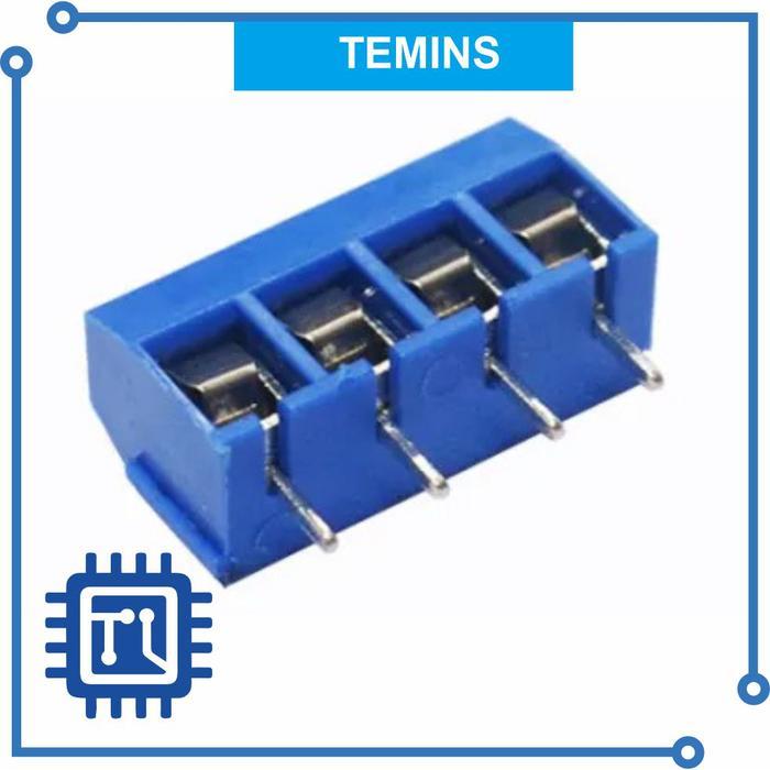 Terminal Block 4 Pin Screw Connector Konektor