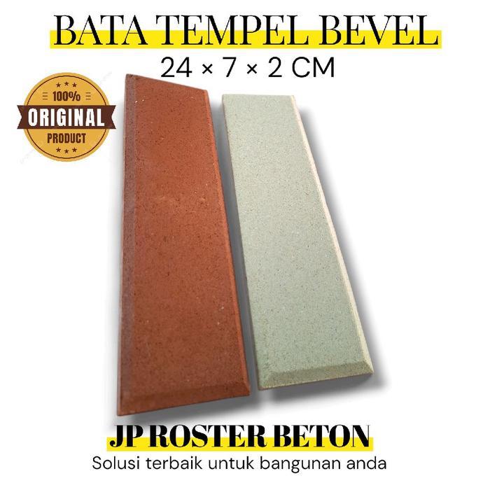 bata tempel Bata tempel terakota bevel bata tempel dinding Kualitas Premium