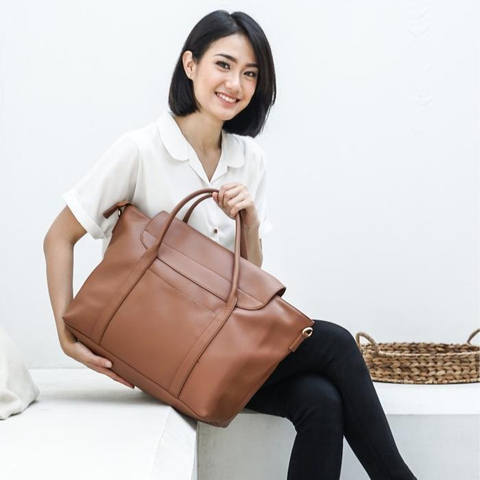 Sierra Tas Laptop Kulit Premium Quality Tas Laptop 14 Inch 15.6 Inch Women Laptop Bag