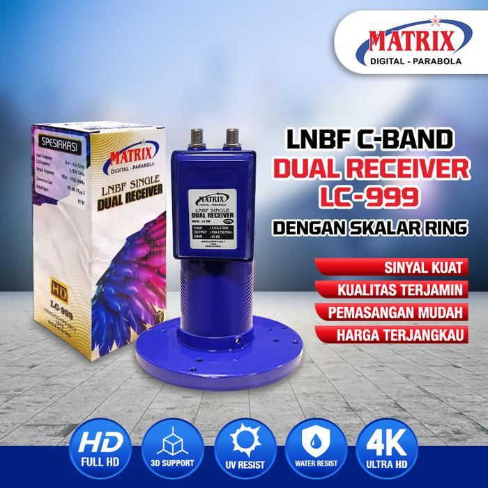 Matrix Lnbf C-Band Dual Receiver