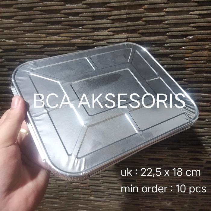 LID DL-4COMP - TUTUPAN ALUMINIUM TRAY - ALUMINIUM FOIL FOOD GRADE