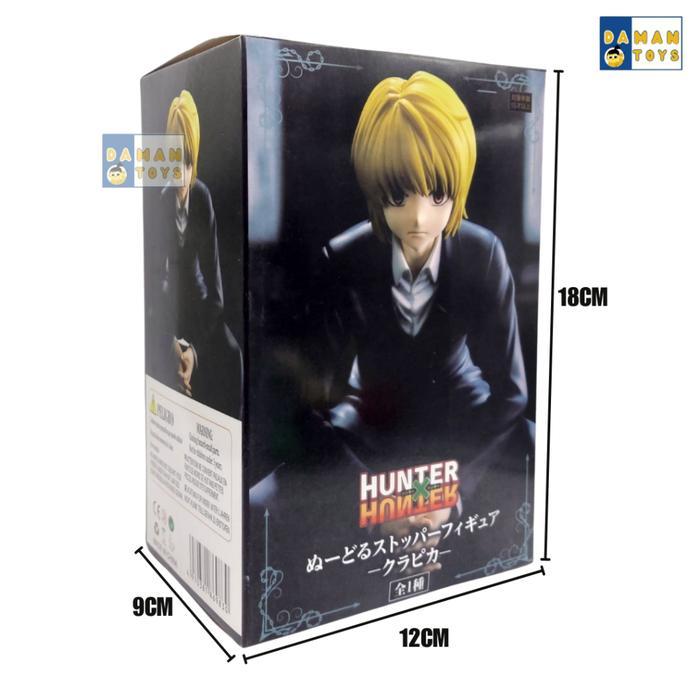 HOT SALE HUNTER X HUNTER NOODLE STOPPER FIGURE HISOKA KUROPIKA CHROLLO ACTION FIGUR PAJANGAN