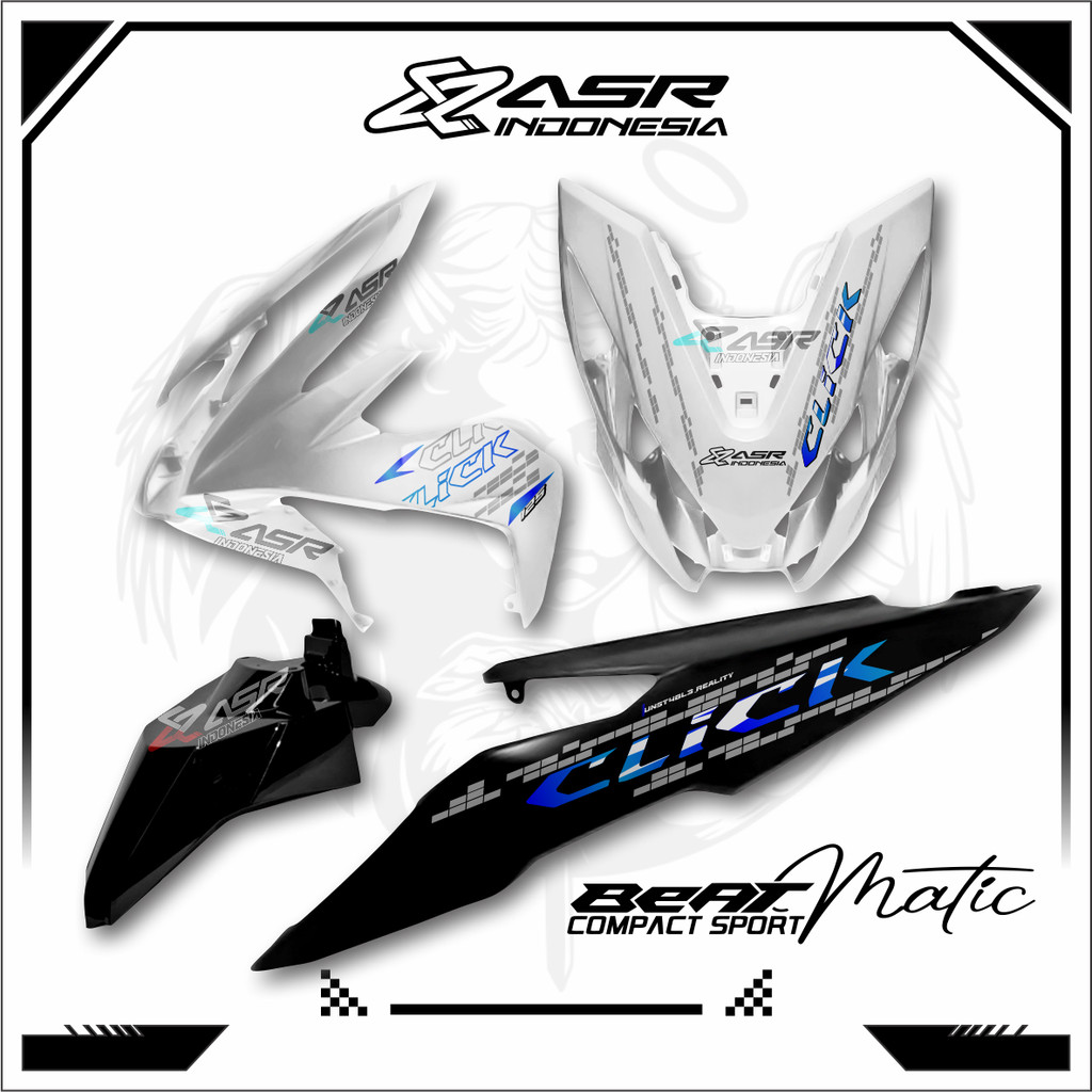 STRIPING TRANSPARAN HONDA BEAT ESP NVX