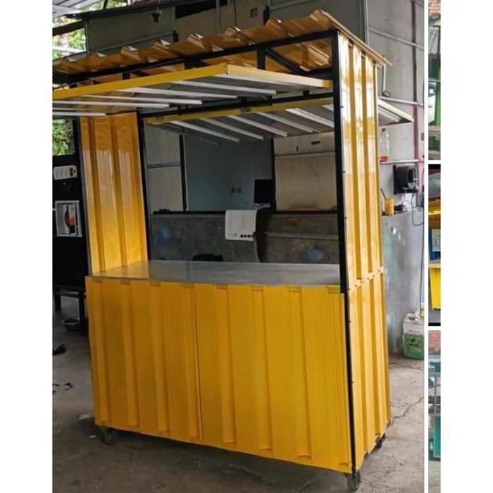 Haldistore8922 Booth Jualan Gerobag Jualan Both Semi Kontainer Kios Jualan