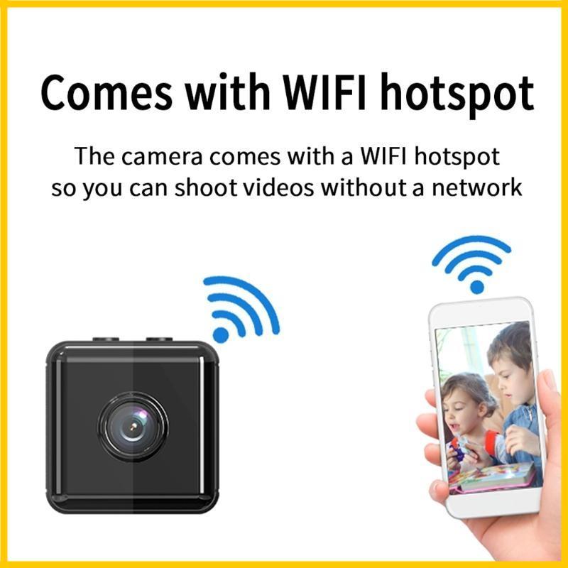 X6D 4K1080P Wireless Monitor Mini Camcorder Portable Webcam