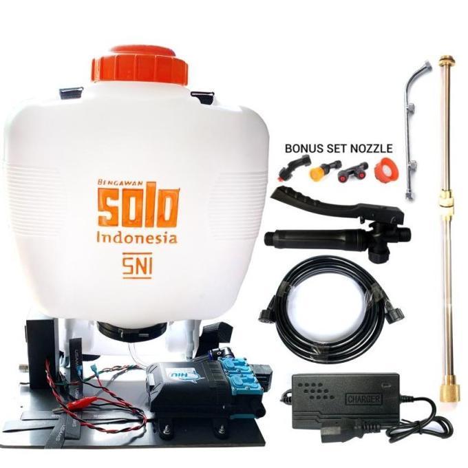 Sprayer Elektrik Gendong/Semprotan Hama Alat Pertanian Dan Perkebunan Sprayer Elektrik Lengkap - Tur