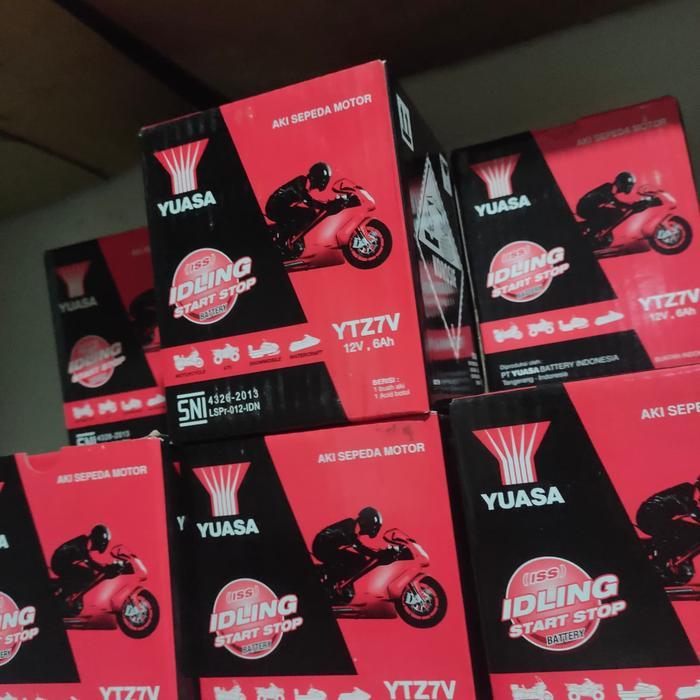 Aki Motor Yamaha Nmax Tahun Maximal 2019 Yuasa Ytz7V Terbaik