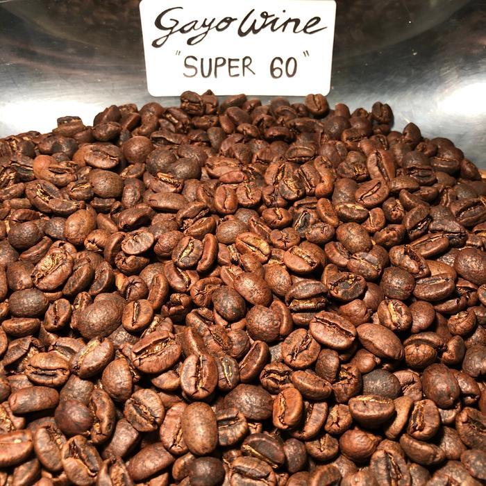 Best Seller Kopi Arabika Gayo Wine "Super 60" 200 Gram Biji Dan Bubuk - Sutoyo Coffee Premium