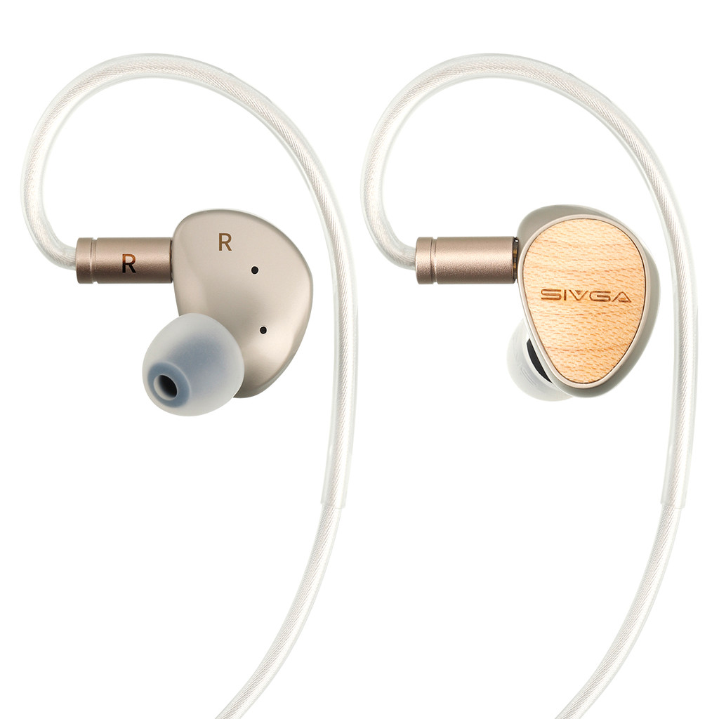 SIVGA Que 10MM Beryllium Diaphragm Dynamic Driver IEMs 0.78mm 2-pin Connection Earphones with