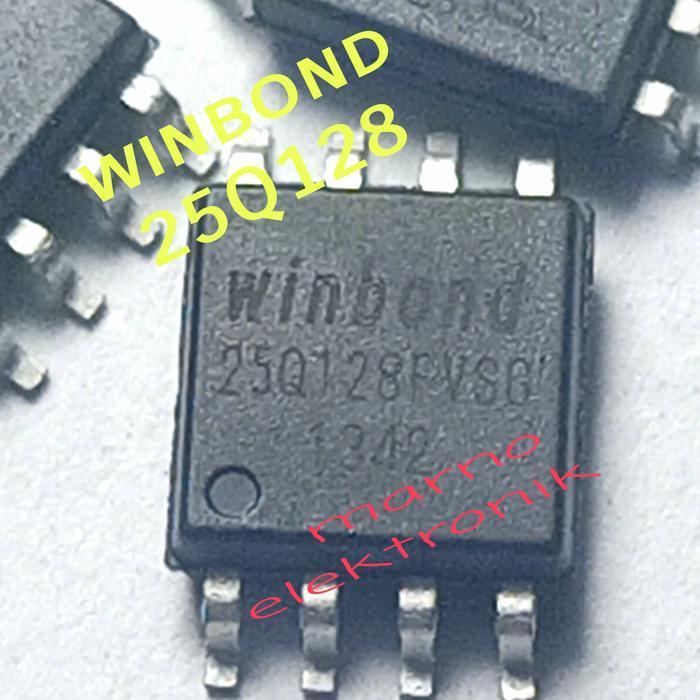 IC WINBOND 25Q128 IC FLASH MEMORY 25Q128 IC BIOS SPI 16MB EPROM 25Q128