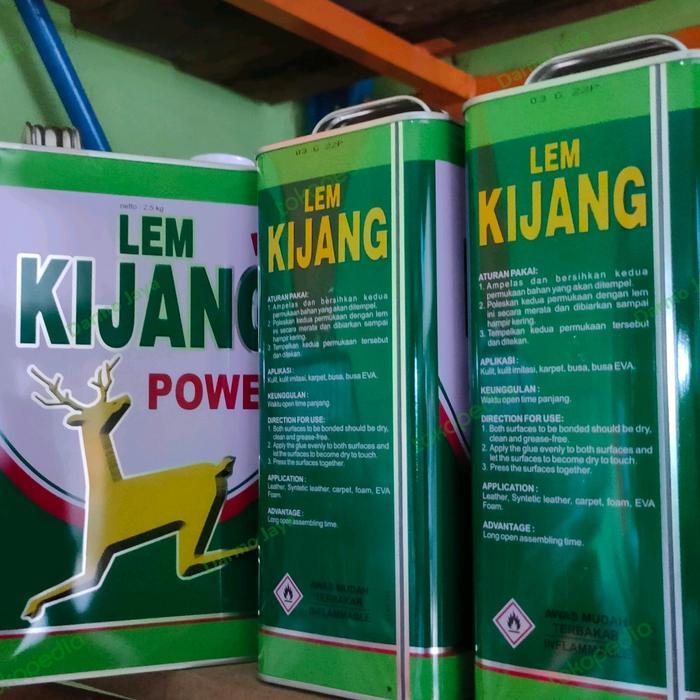 Lem Kuning/Lem Triplek/Lem Hpl/Lem Serbaguna/ Lem Kijang Power 2.5Kg Pasti Promo