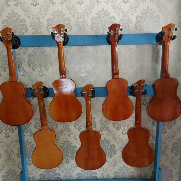 akse cod ukulele kulele cak cuk kentrung senar 3 dan 4 lubang biola bundar burung tipis pare