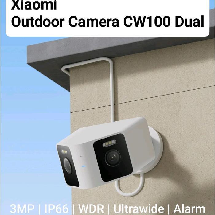 smart camera wifi cctv outdoor xiaomi CW100 Dual camera original