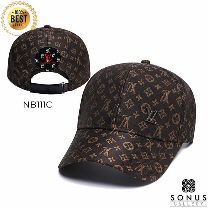 Promo Topi Baseball Import Fashion Emboss High Quality Bordir Lv1 Terlaris