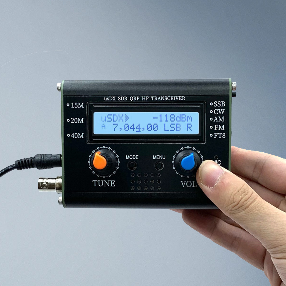 5W UsDX SDR QRP Transceiver QCX-SSB To SSB 3-Band All Mode HF Transceiver High Frequency Transceiver