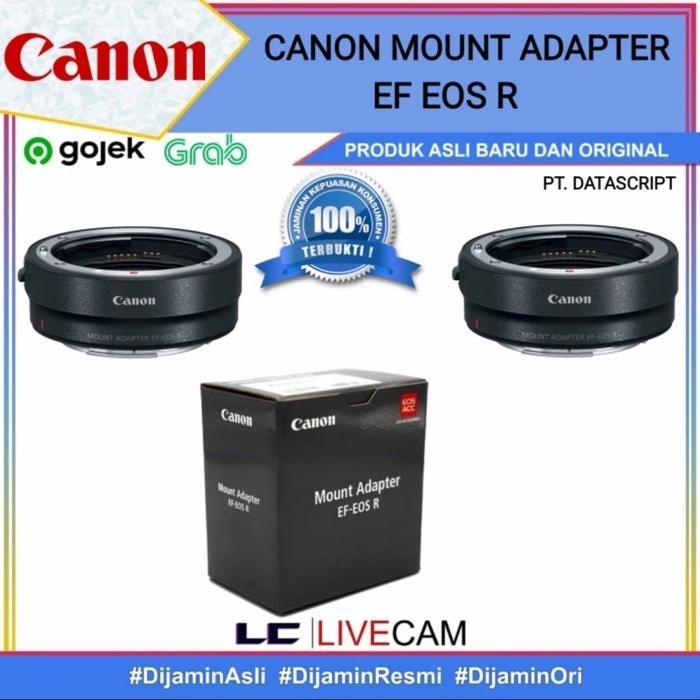 Canon Mount Adapter Ef-Eos R / Adapter Canon Ef Eos R / Adapter Eos R Terbaru 