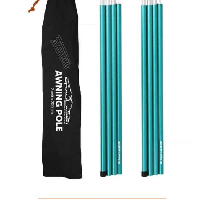 Awning Pole Folding Tiang Flysheet Dhaulagiri Kuat Awnigpole Dh Alloy