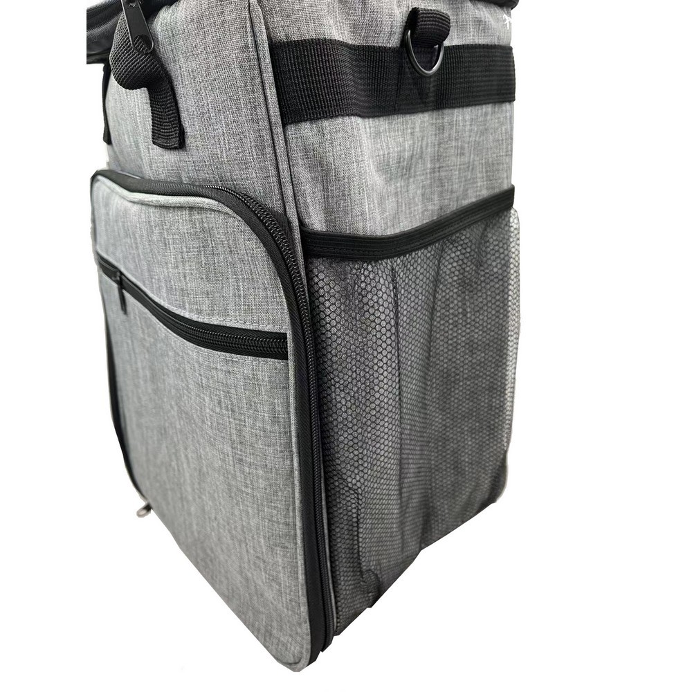 Pet Travel Bag Organizer Backpack Airline Approved Weekend Tote Shoulder Pockets Outdoor Travel