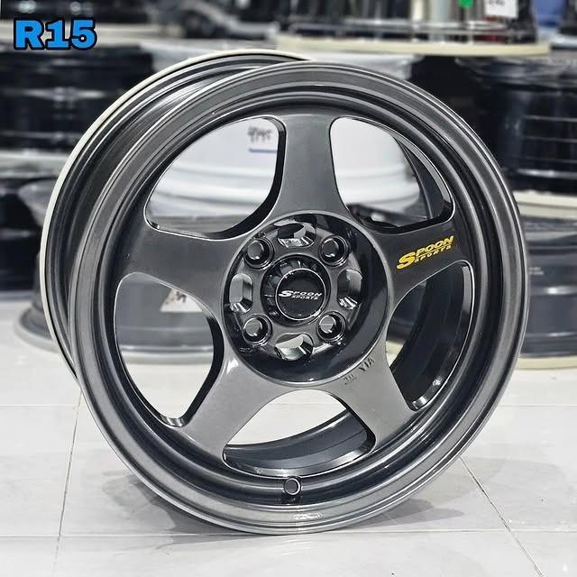 velg ring 15 SPOON REGAMASTER velg mobil r15 brio agya ayla