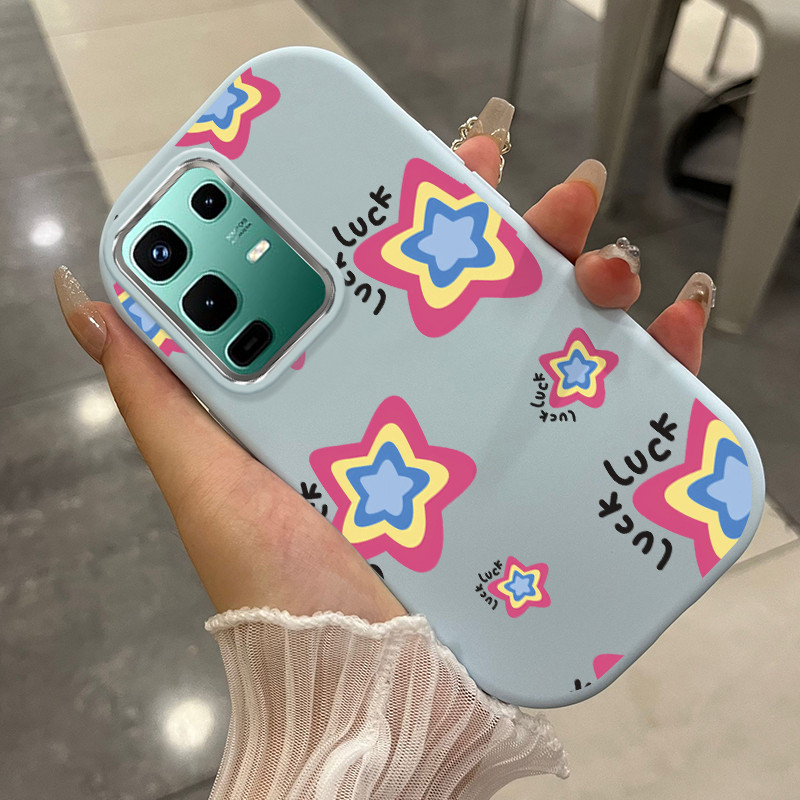 Casing Hp Untuk Infinix Note 50 4G Note 50 Pro 4G Note 50S 5G Note 50X 5G Case Ledakan Bintang Kartu