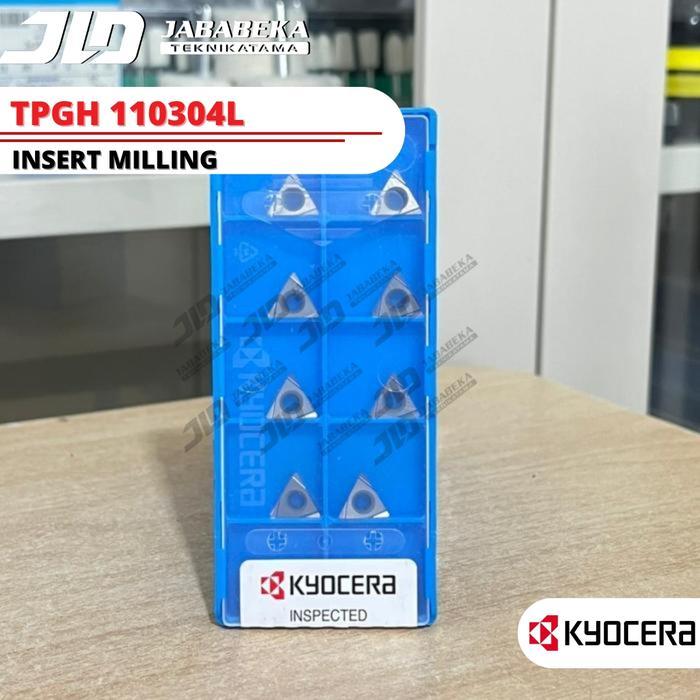 Tpgh110304L Kw10 Insert Milling Bubut Tpgh 11 03 04 L Kw10 Kyocera Original