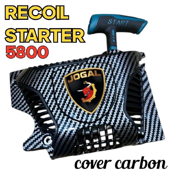 ` 5800 Recoil Starter Assy Tarikan Engkol Mesin Chainsaw Senso Kecil JogaL Lambo
